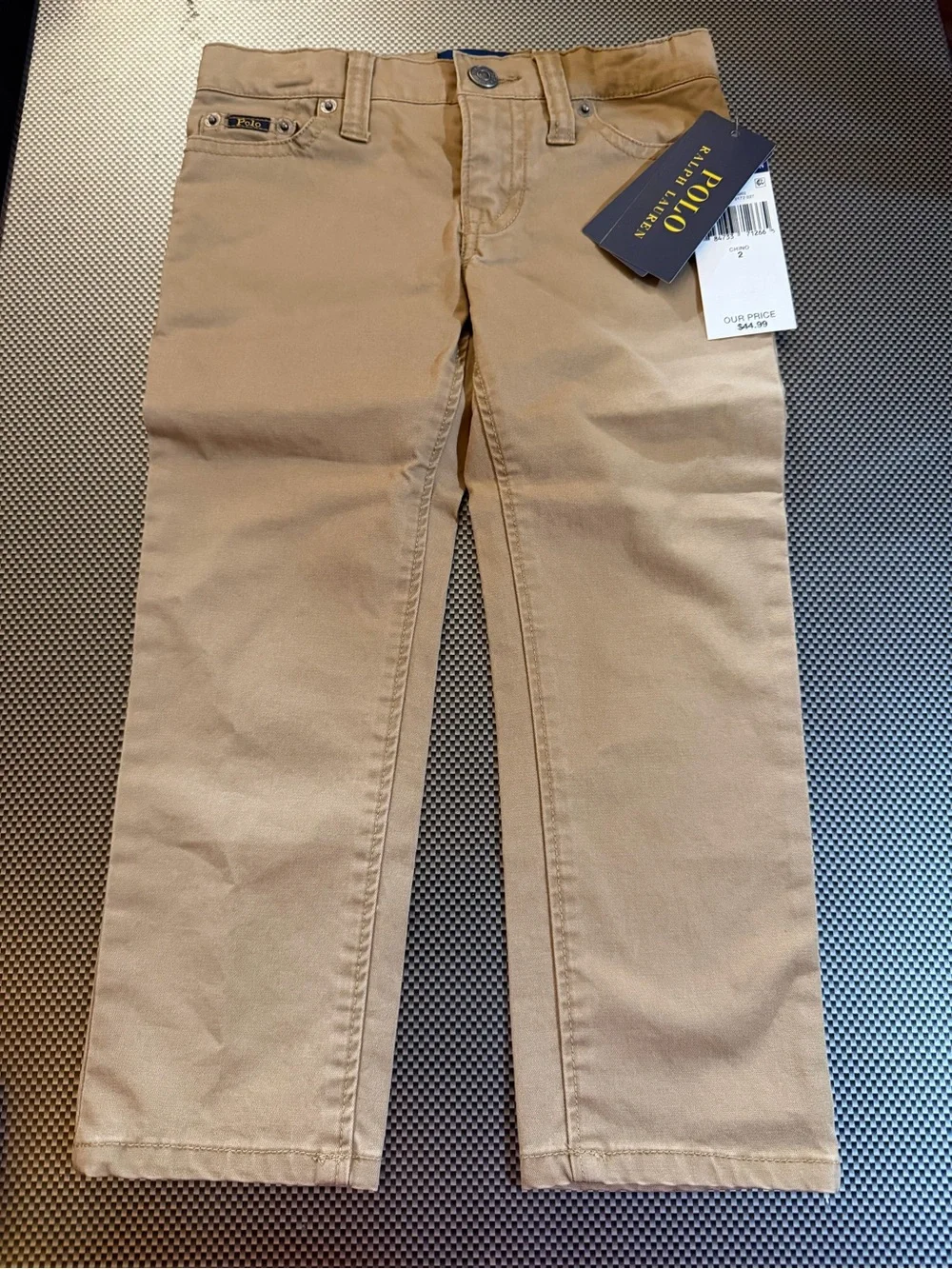 Polo by Ralph Lauren kids Khaki Cotton Pants
